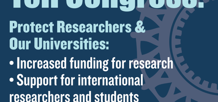 April 27: CPW-UAW joins other Academic Union across the country asking Congress  to protect Researchers during the COVID-19 pandemic. Click here to send your letter