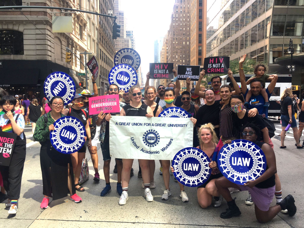 June 27: CPW-UAW participate in the Queer Liberation March