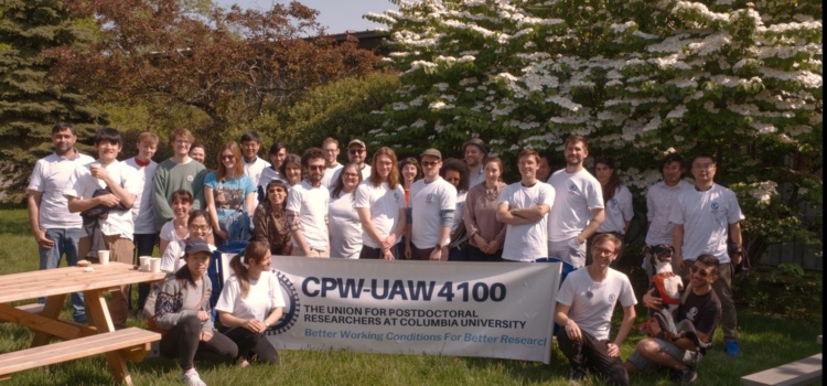 May 10, 2023: Postdocs and ARSs at Lamont Rallied in Support of a Fair Contract